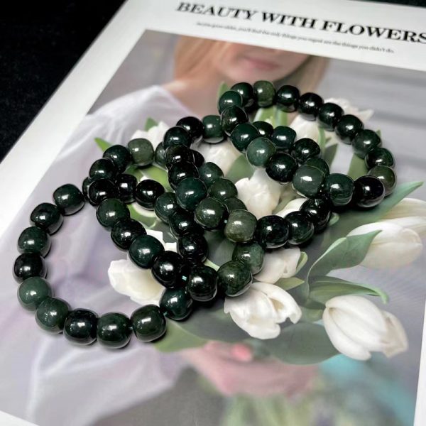 dark jade bracelet